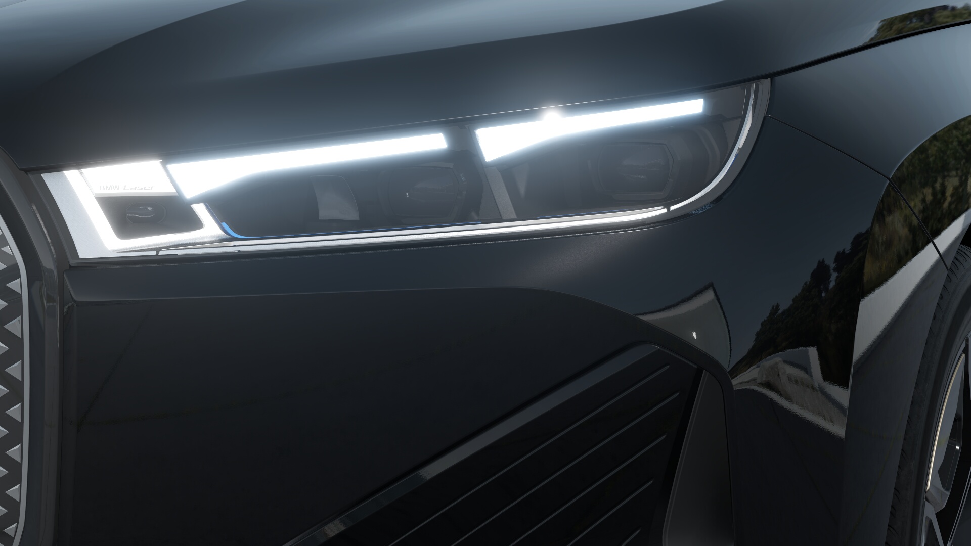BMWi iX M60　ブラックサファイア　Bowers & Wilkins ダイヤモンドサラウンドサウンド・システムの画像3