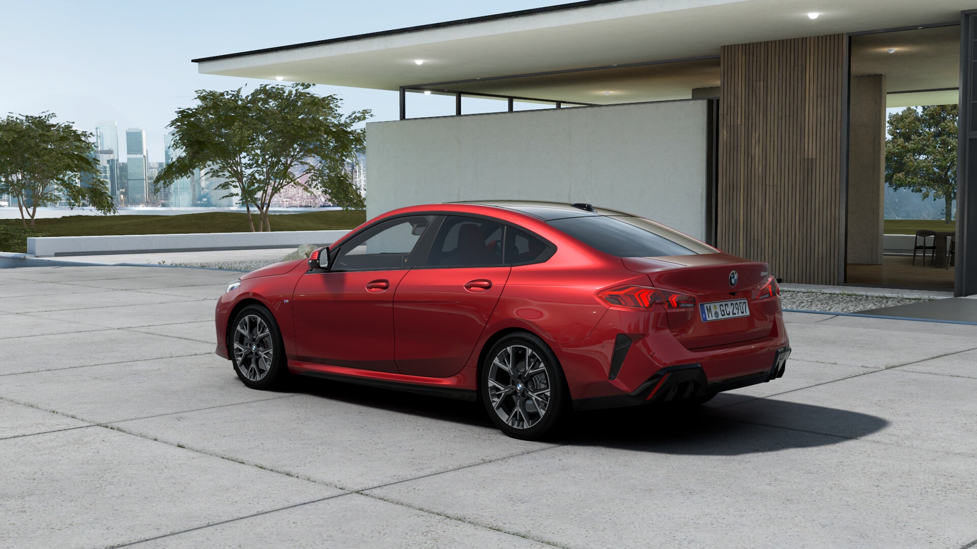 BMW 220d グランクーペ　M Sport　ファイヤーレッド　HiFiスピーカーシステム harman/kardonの画像1