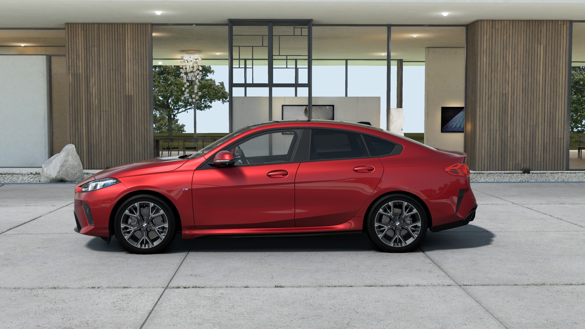 BMW 220d グランクーペ　M Sport　ファイヤーレッド　HiFiスピーカーシステム harman/kardonの画像3