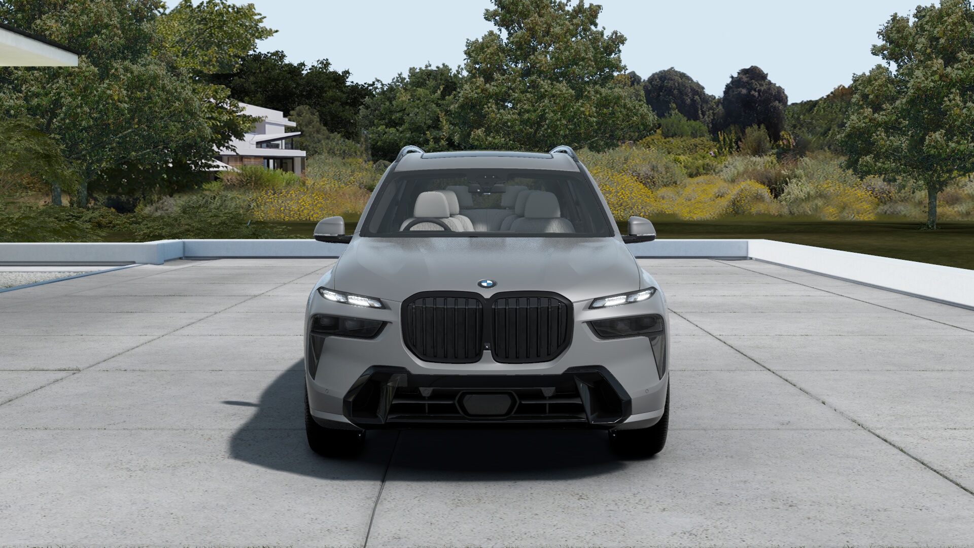 BMW X7 xDrive40d　BMW Individual フローズンピュア・グレー　BMW Individual エクステンドレザーメリノ アイボリー・ホワイトの画像2