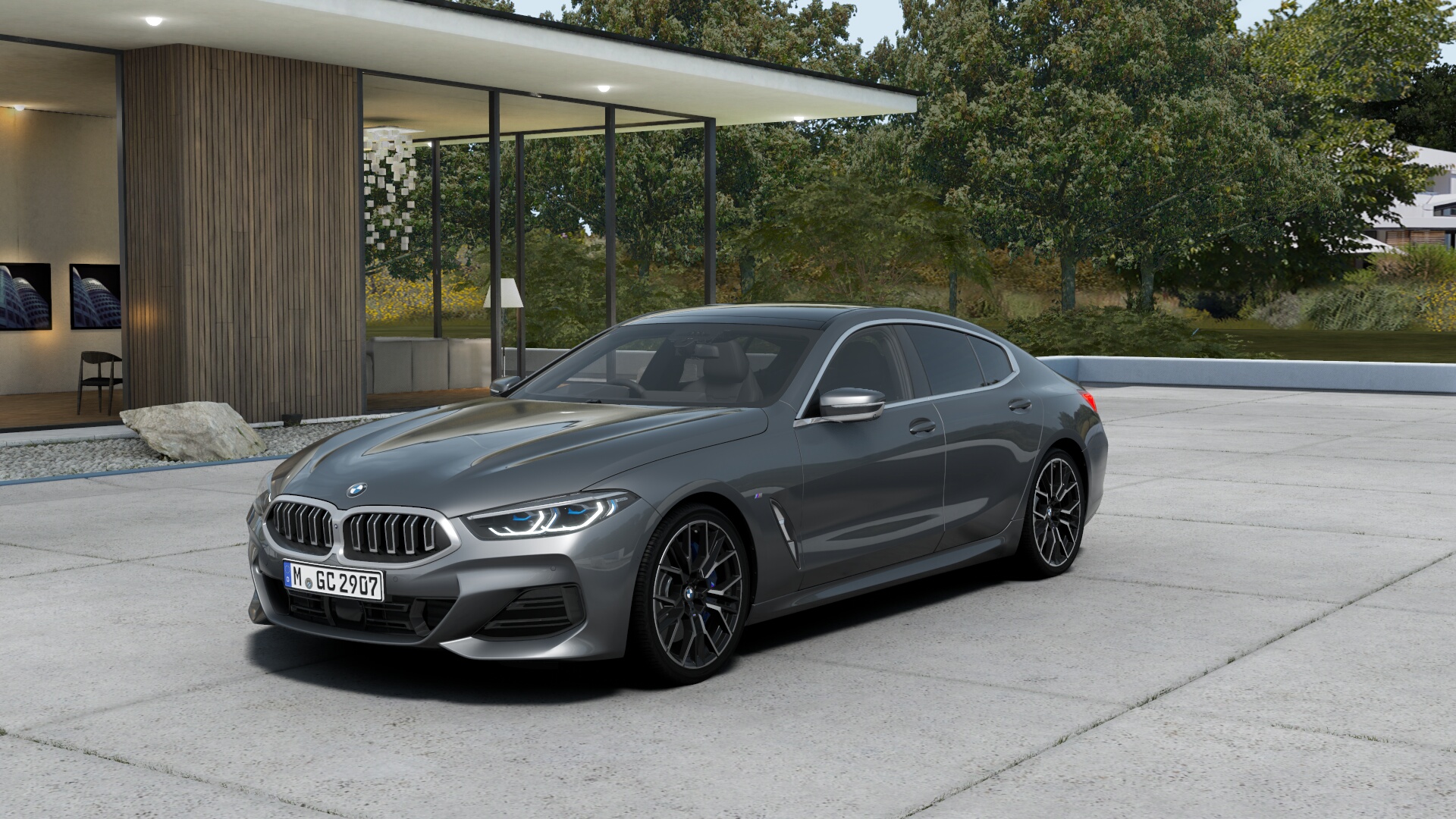 BMW 840d xDrive グラン クーペ　Exclusive M Sport　スカイスクレイパー・グレー