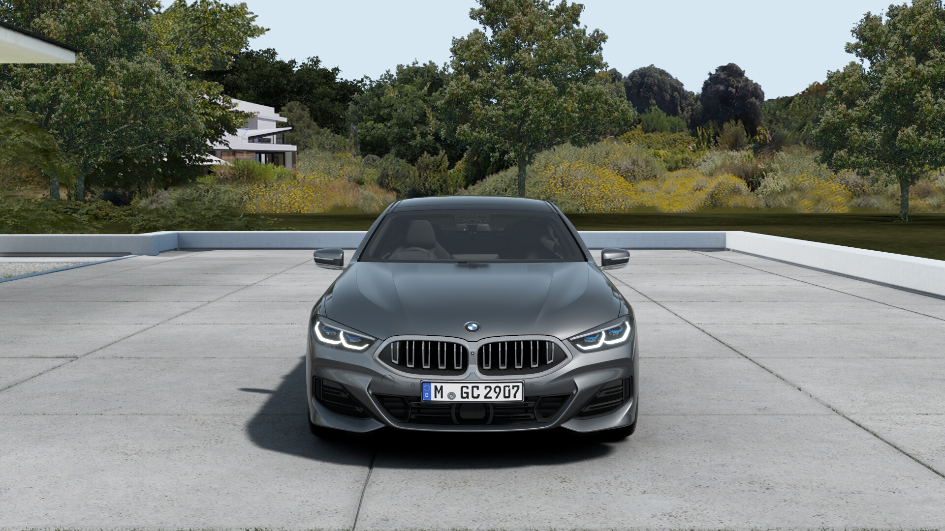 BMW 840d xDrive グラン クーペ　Exclusive M Sport　スカイスクレイパー・グレーの画像2
