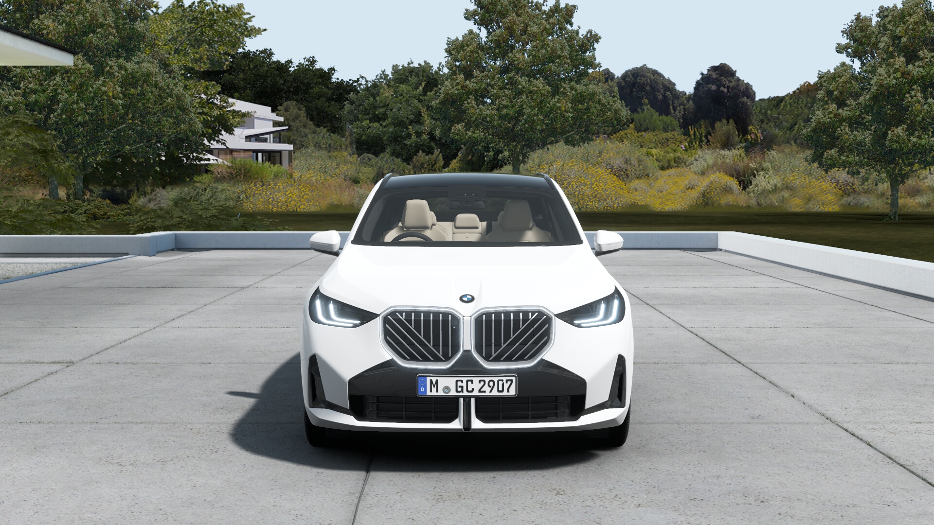 BMW X3 20d xDrive　M Sport　パノラマガラスサンルーフの画像2