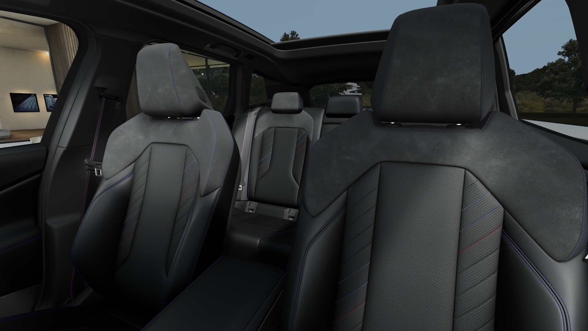 BMW X3 M50 xDrive　harman/kardon サラウンドサウンド・システム　パノラマガラス・サンルーフの画像4