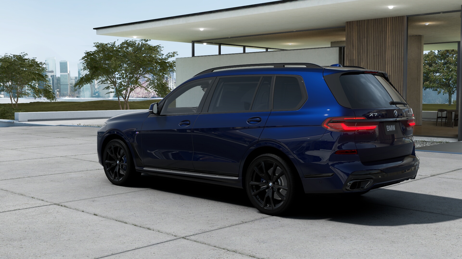 BMW X7 xDrive40d BMW Individual タンザナイト・ブルーの画像1