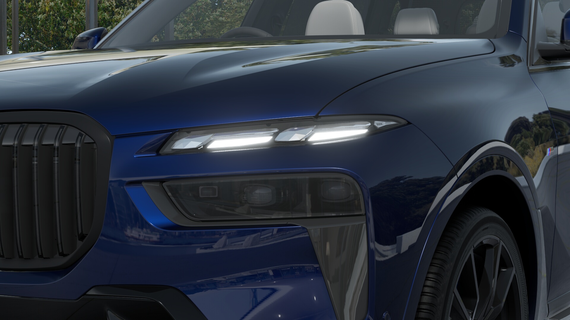 BMW X7 xDrive40d BMW Individual タンザナイト・ブルーの画像3