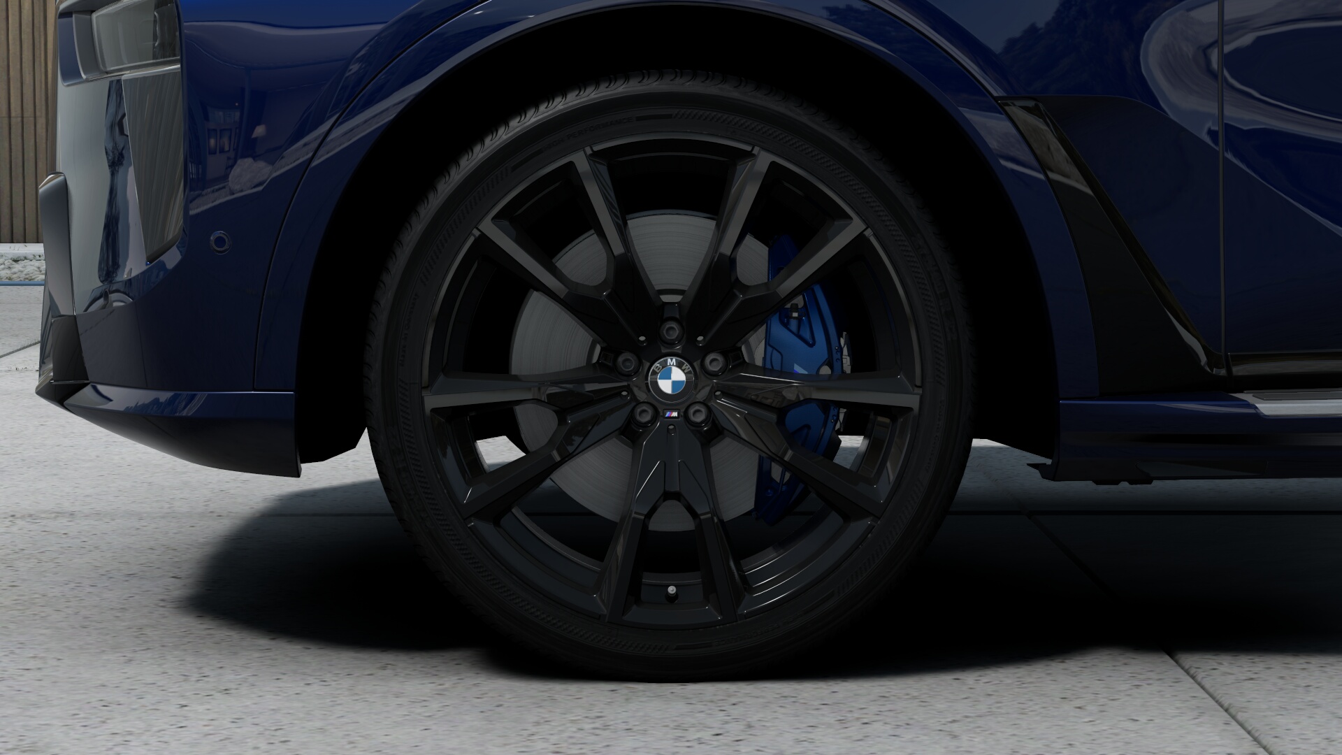 BMW X7 xDrive40d BMW Individual タンザナイト・ブルーの画像4