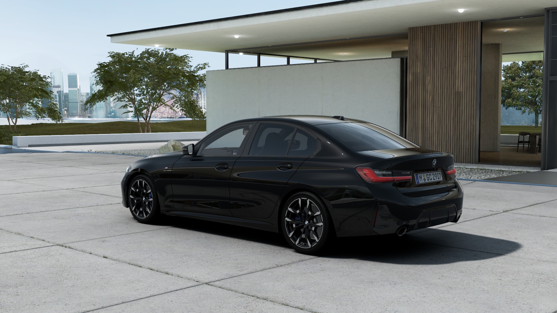BMW 318i セダン　ブラック・サファイア　50th Anniversary Limitedの画像1