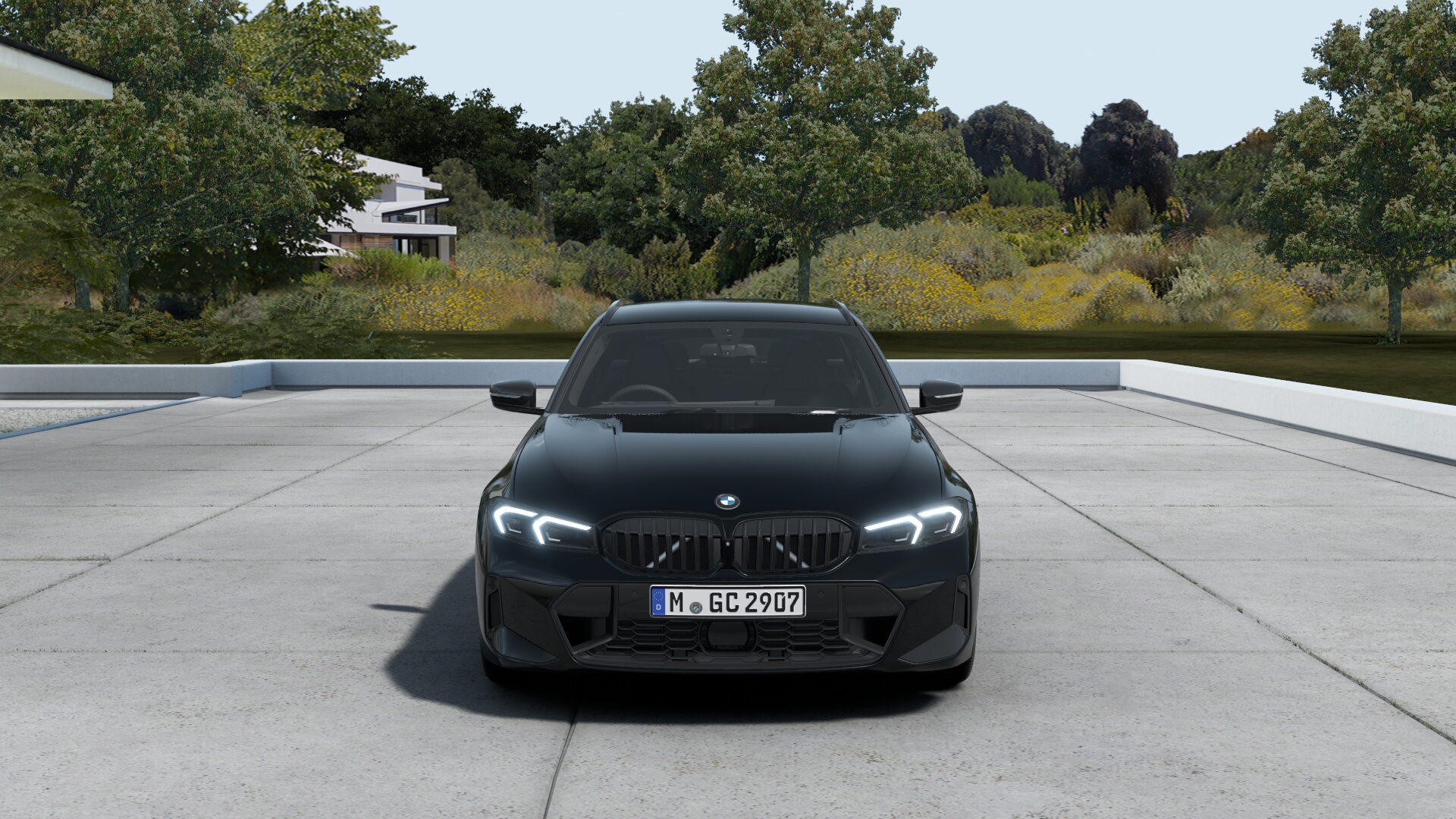 BMW 318i ツーリング　ブラック・サファイア　50th Anniversary Limitedの画像2