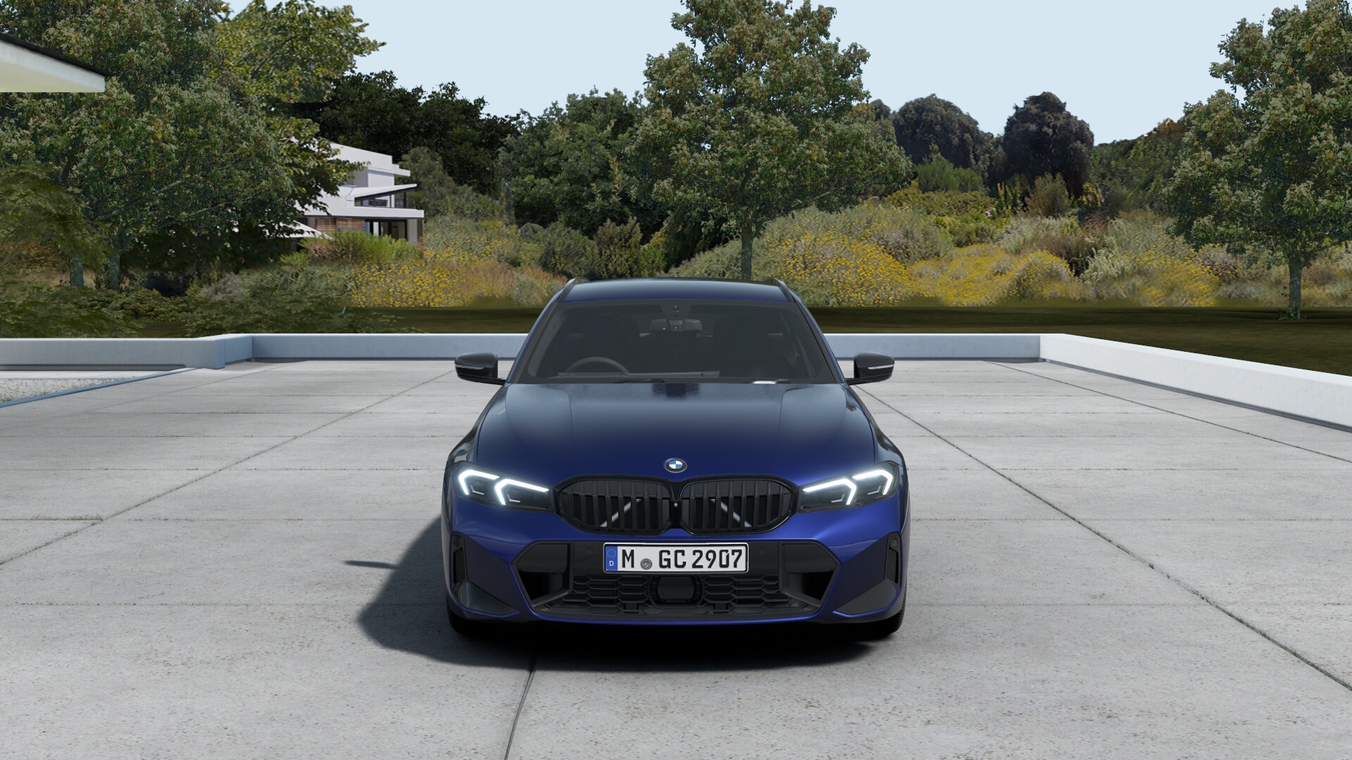 BMW 318i ツーリング　M ポルティマオ・ブルー　50th Anniversary Limitedの画像2