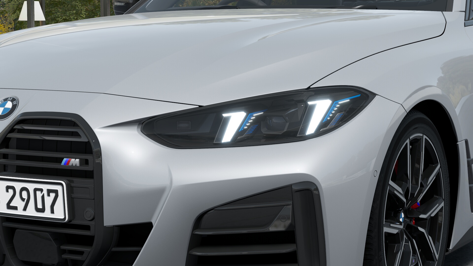 BMW M440i xDrive グラン クーペ　M ブルックリン・グレー　harman/kardon サラウンドサウンド・システムの画像3
