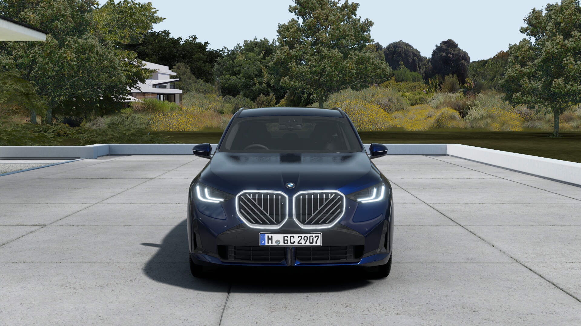 BMW X3 20d xDrive　BMW Individual タンザナイト・ブルー　M スポーツの画像2
