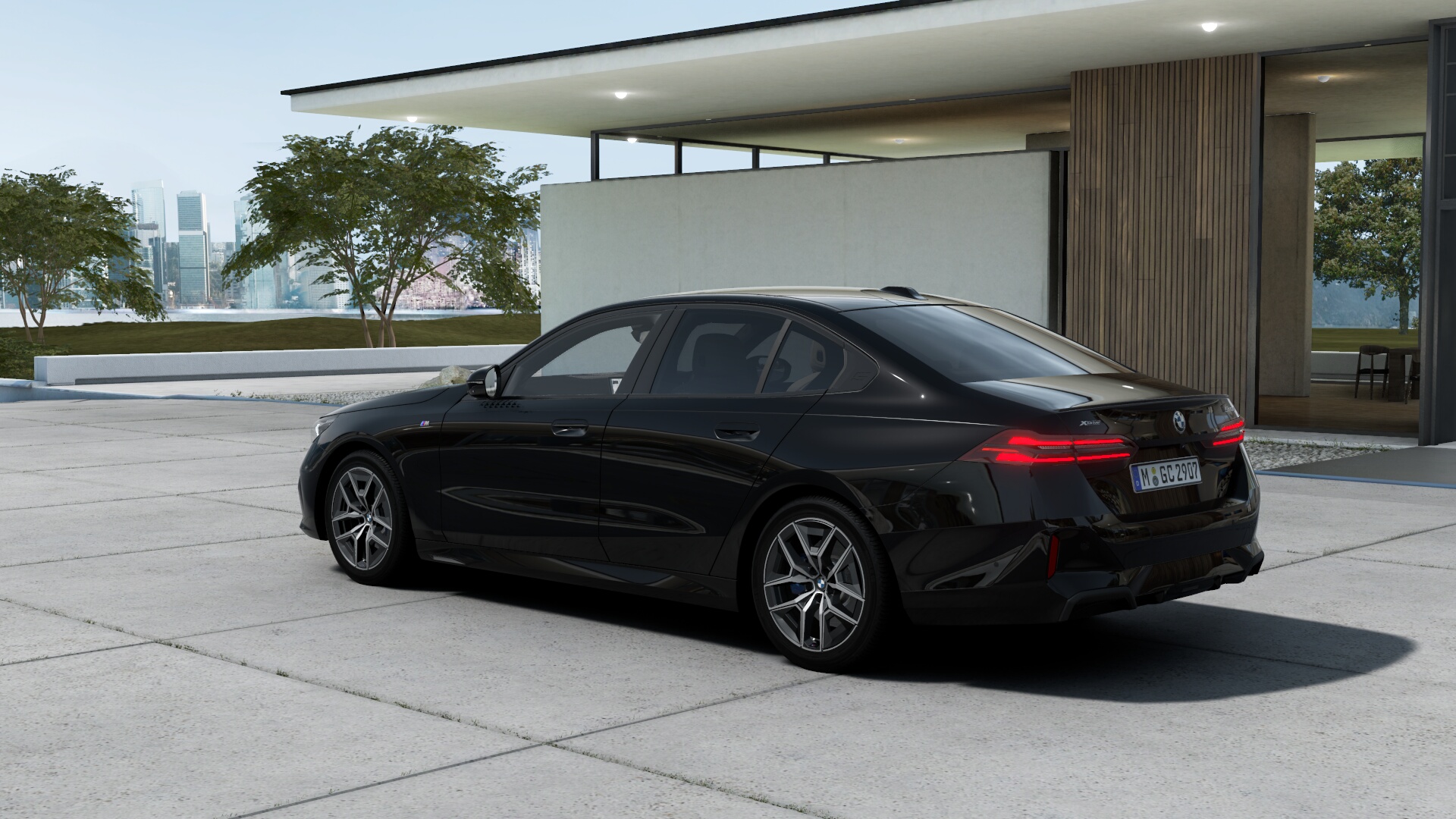 BMW 523d xDrive セダン　ブラック・サファイア　パノラマガラス・サンルーフの画像1