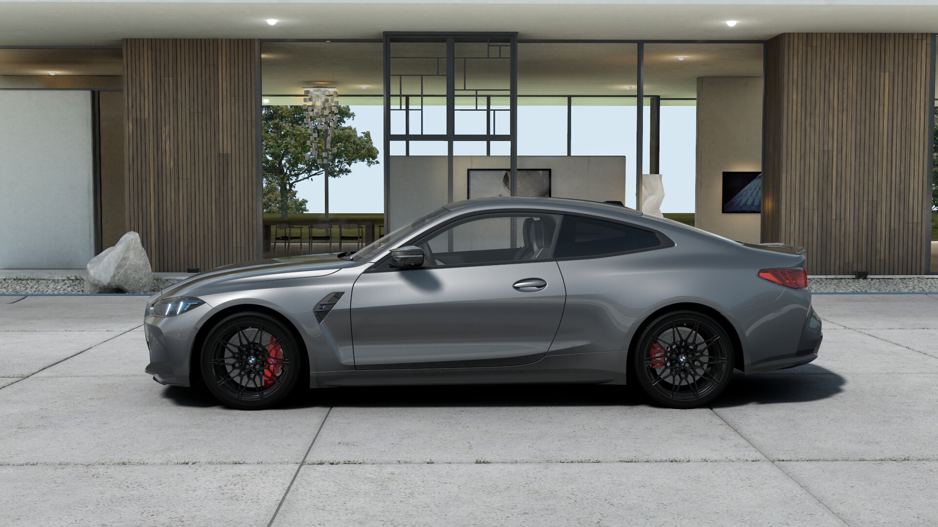 BMW M4 Competition M xDrive クーペ　スカイスクレイパーグレーの画像2
