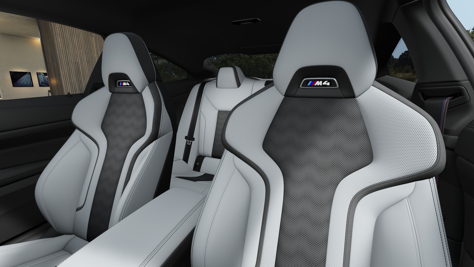 BMW M4 Competition M xDrive クーペ　スカイスクレイパーグレーの画像4