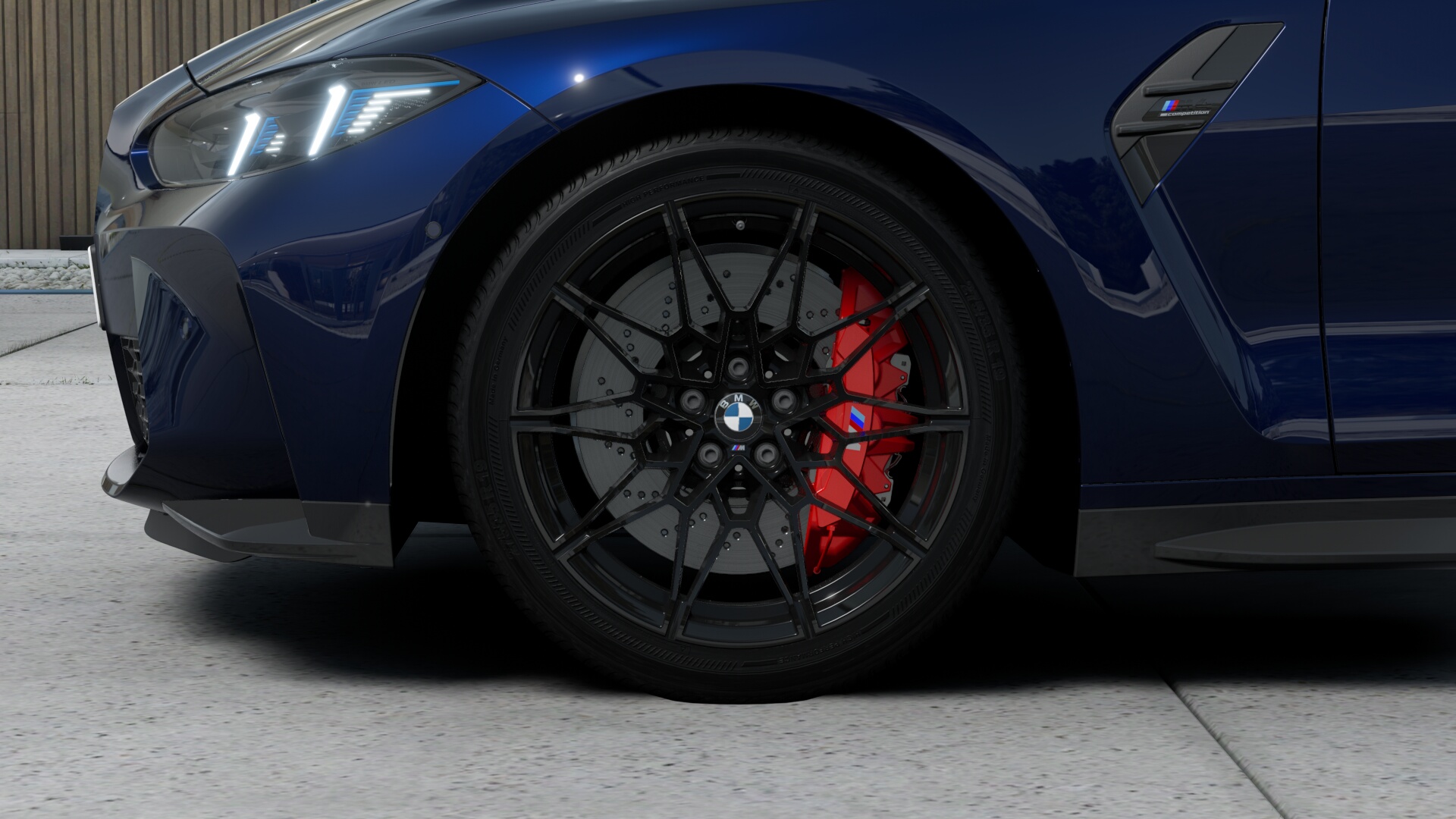 BMW M4 Competition M xDrive クーペ RHDの画像3